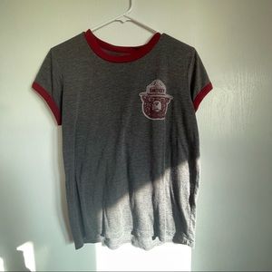 Smoky the Bear ringer T shirt